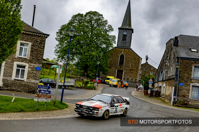 Ardenne Rally Festival 2024 - Emile Breittmayer - Alexis Thomas - Audi Quattro A1