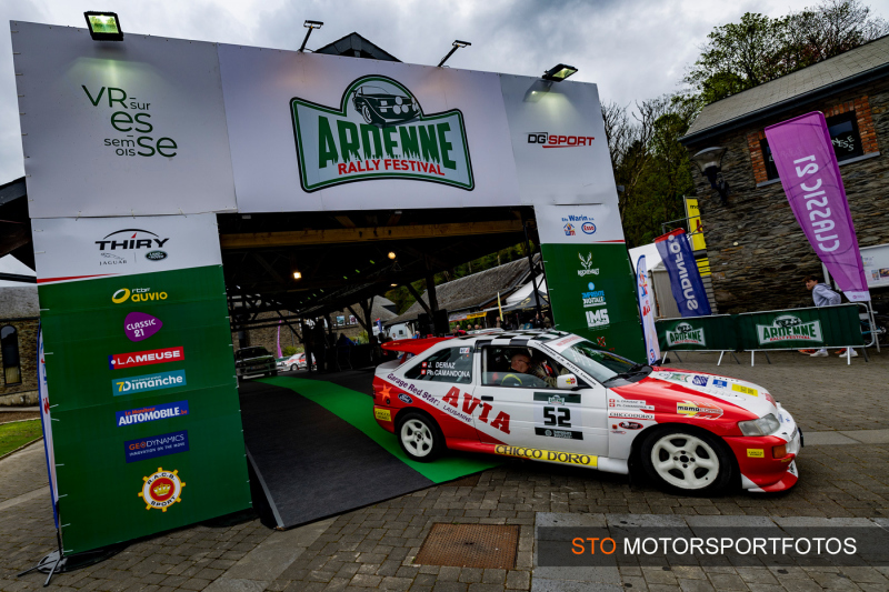 Ardenne Rally Festival 2024 - Philippe Camandona - Jean Dériaz - Ford Escort RS Cosworth
