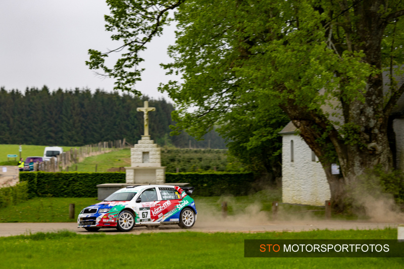 Ardenne Rally Festival 2024 - Eric Cunin - David Bossicart - Škoda Fabia WRC