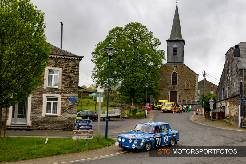 Ardenne Rally Festival 2024 - Vincent Delhasse - Eric Nijs - Renault 8 Gordini
