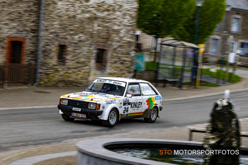 Ardenne Rally Festival 2024 - Bernard Dressen - Alex Paquay - Chrysler Sunbeam Ti