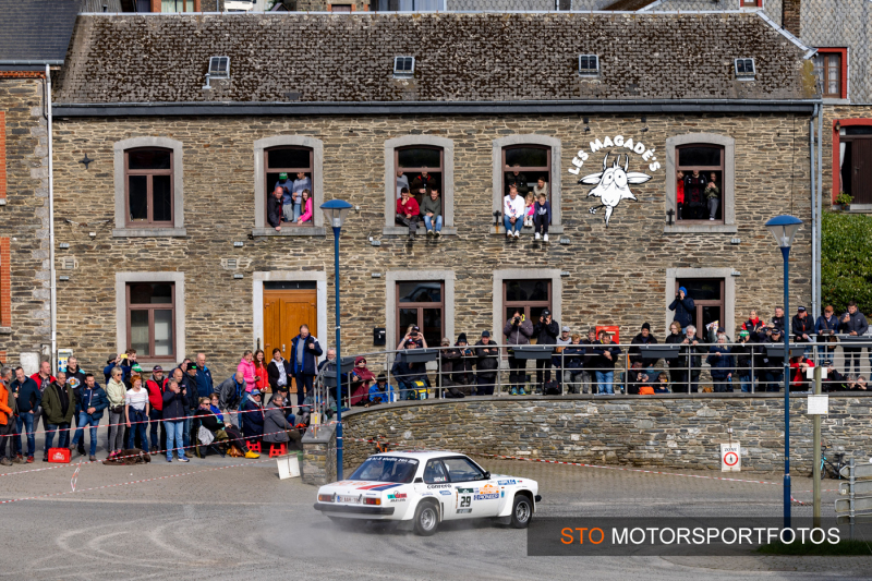 Ardenne Rally Festival 2024 - Roel Henckens - Bea Kesters - Opel Ascona B