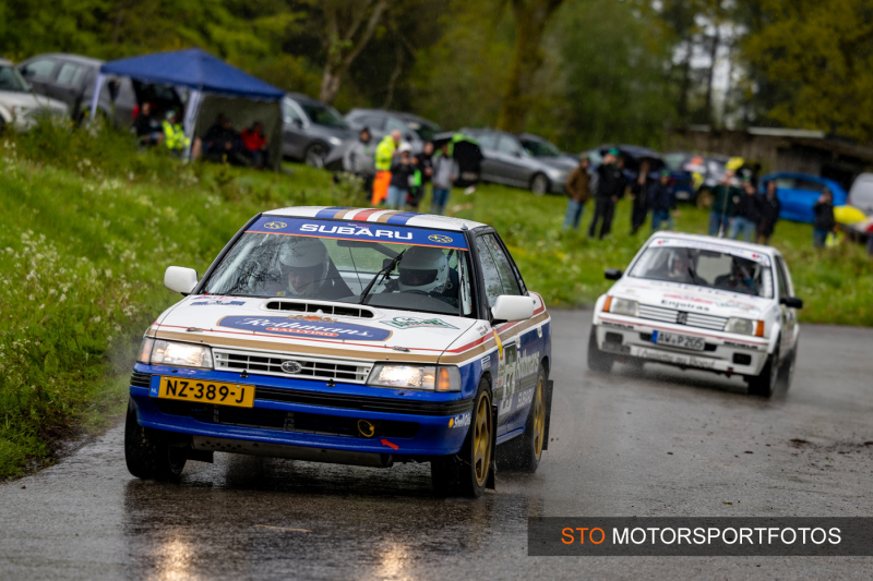 Ardenne Rally Festival 2024 - Wilco Hubens - Mart Hubens - Subaru Legacy RS