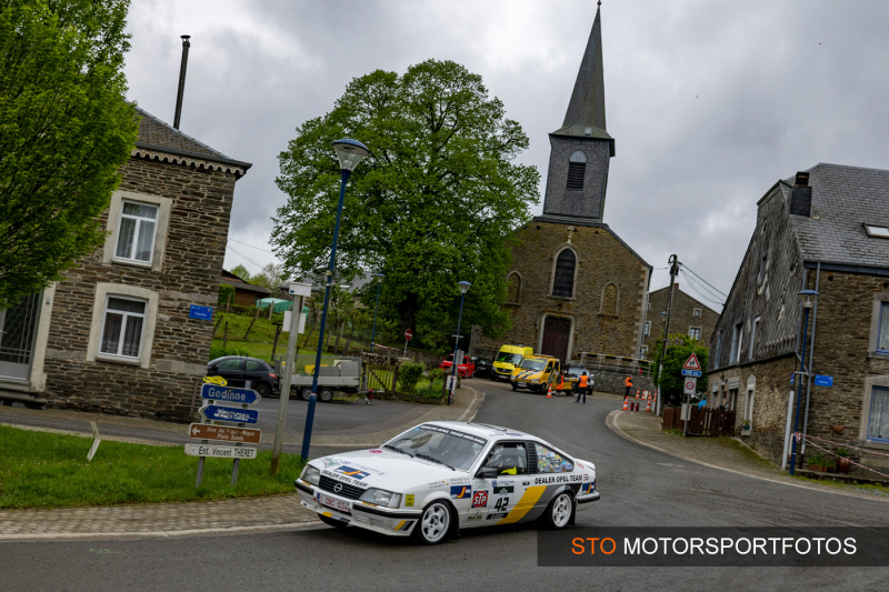 Ardenne Rally Festival 2024 - Rudy Jacobs - Ingrid Van Loock - Opel Monza 3.0 E