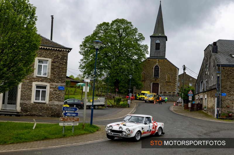 Ardenne Rally Festival 2024 - Fernand Neri - Alain Dominiczak - Fiat 124 Abarth Rallye