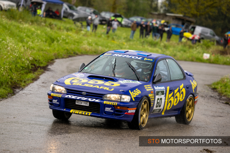 Ardenne Rally Festival 2024 - Marc Schipper - Robert van Teijlingen - Subaru Impreza 555
