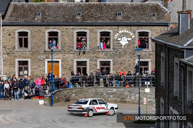 Ardenne Rally Festival 2024 - Patrick Spillebeen - Danny Markey - Audi 80 Quattro