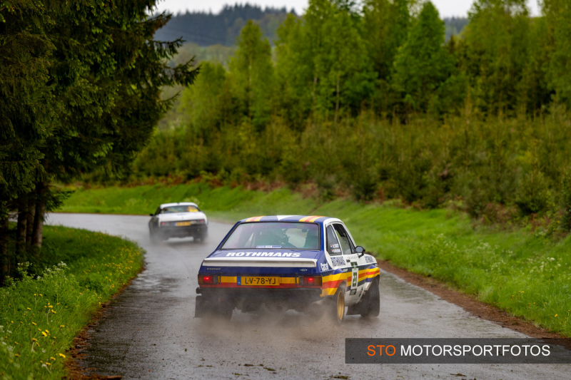 Ardenne Rally Festival 2024 - Mike Stacey - Dennis Oerlemans - Ford Escort MK2