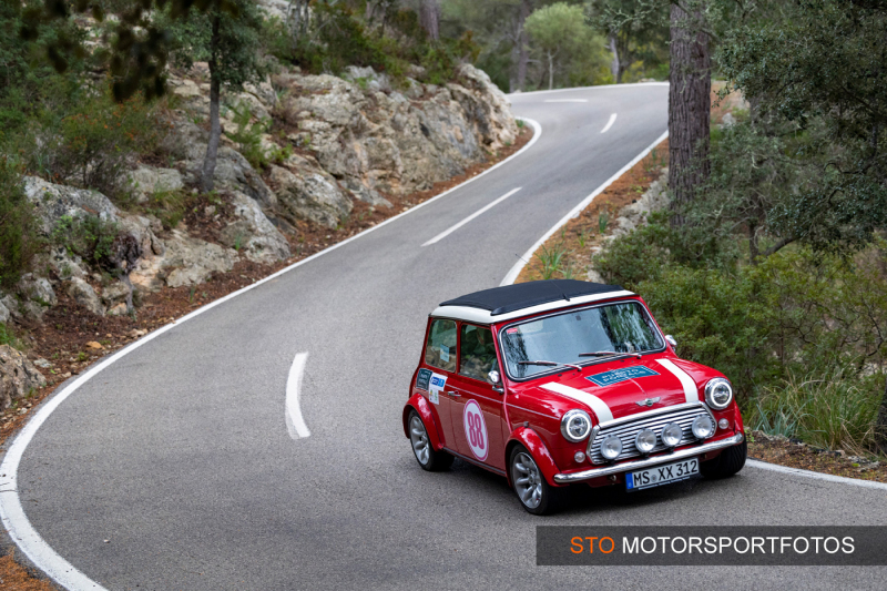 Rally Mallorca 2024 - nna Aust - Moritz Weber - Rover Mini