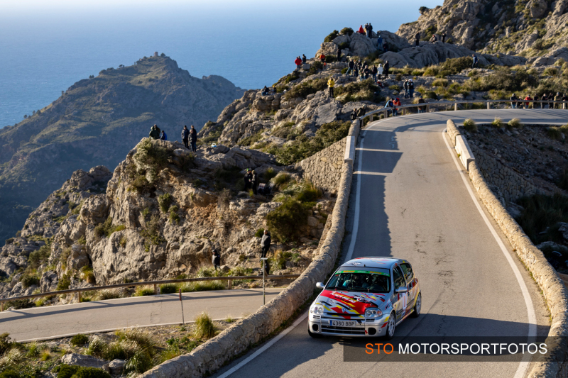 Rally Mallorca 2024 - José M. Barea  - Alejandro Rosello - Renault Clio Sport