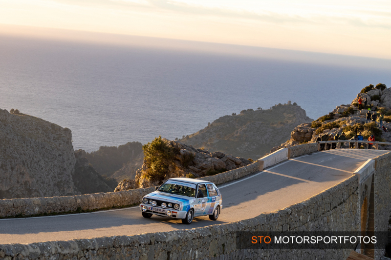 Rally Mallorca 2024 - Bernardo Company - Juan Verger - Volkswagen Golf serie II