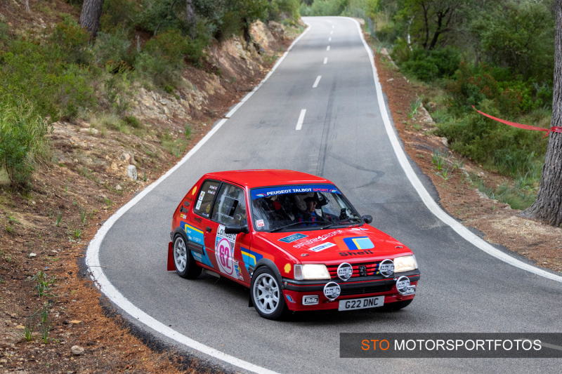 Rally Mallorca 2024 - Nick Cook - Dan Cook - Peugeot 205 GTI