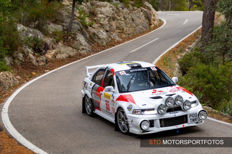 Rally Mallorca 2024 - John Fordy - James Brady - Mitsubishi Lancer EVO V RS