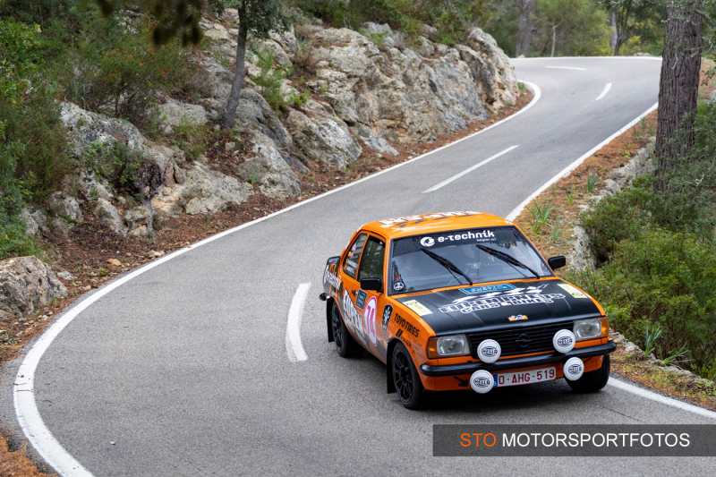Rally Mallorca 2024 - Alain Lamberty - Frank Frankenberg - Opel Ascona B