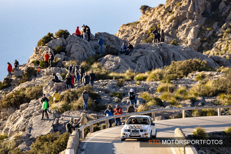 Rally Mallorca 2024 - Lee McGuire - Gabriella Mcguire - Ford Sierra RS Cosworth
