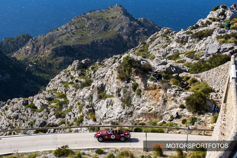 Rally Mallorca 2024 - Helen Pitt - Charles Nutter - MG B