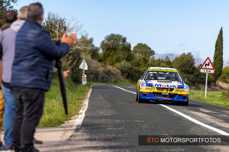 Rally Mallorca 2024 - Steve Rockingham - Fiona Scarlett - Subaru Impreza