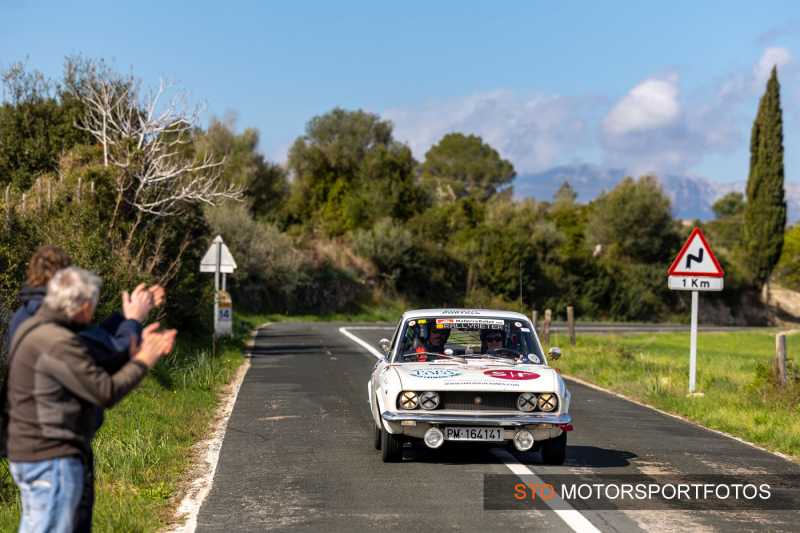 Rally Mallorca 2024 - Mariano Rosselló - Jose Francisco Morell - Seat 124 Sport