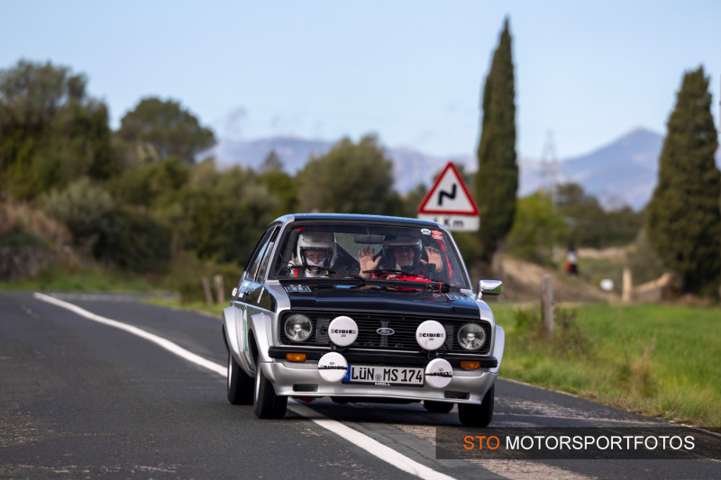 Rally Mallorca 2024 - Michael Schroeder - Dirk Redel - Ford Escort