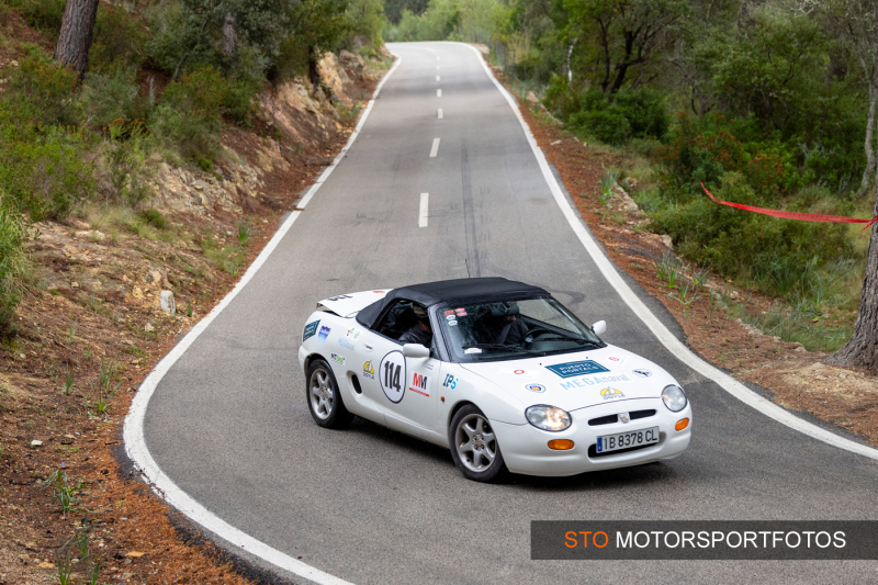 Rally Mallorca 2024 - Eric Woolger - Robert Pedersen - MG MGA Roadster