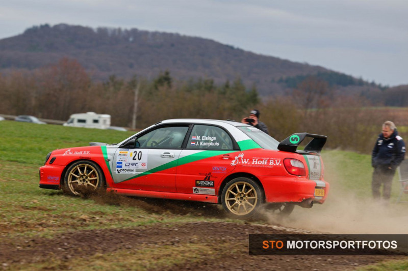 Rallye Kempenich 2023 - Mathijs Elsinga - Jan Kamphuis - Subaru Impreza
