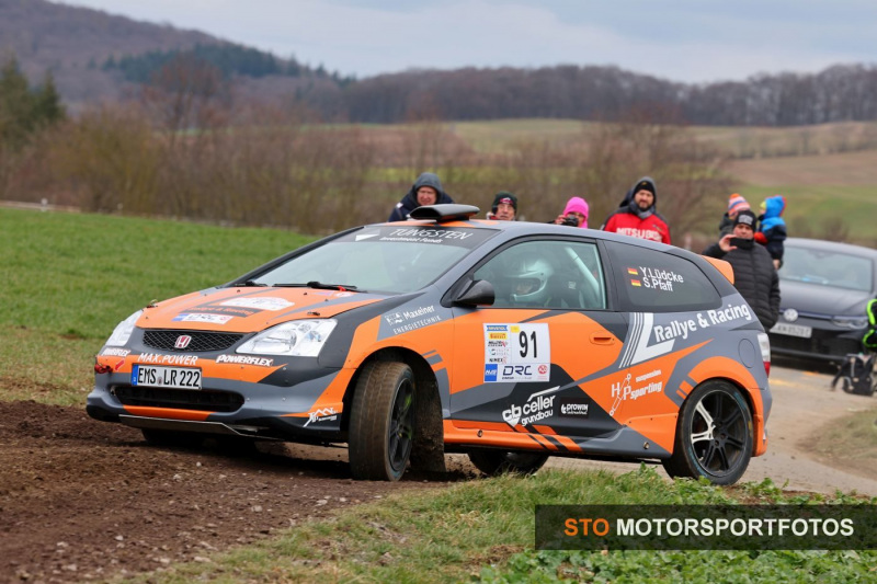 Rallye Kempenich 2023 - Yannic Lüdcke - Sarah Pfaff - Honda Civic Type R